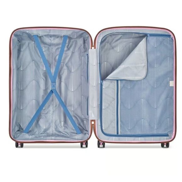 Delsey Paris Freestyle 24" Hard Side Spinner Luggage- Peony - Picture 6 of 14